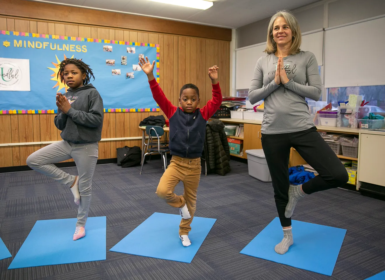 Mindfulness and yoga helps South Bend elementary students cope with stress – South Bend Tribune