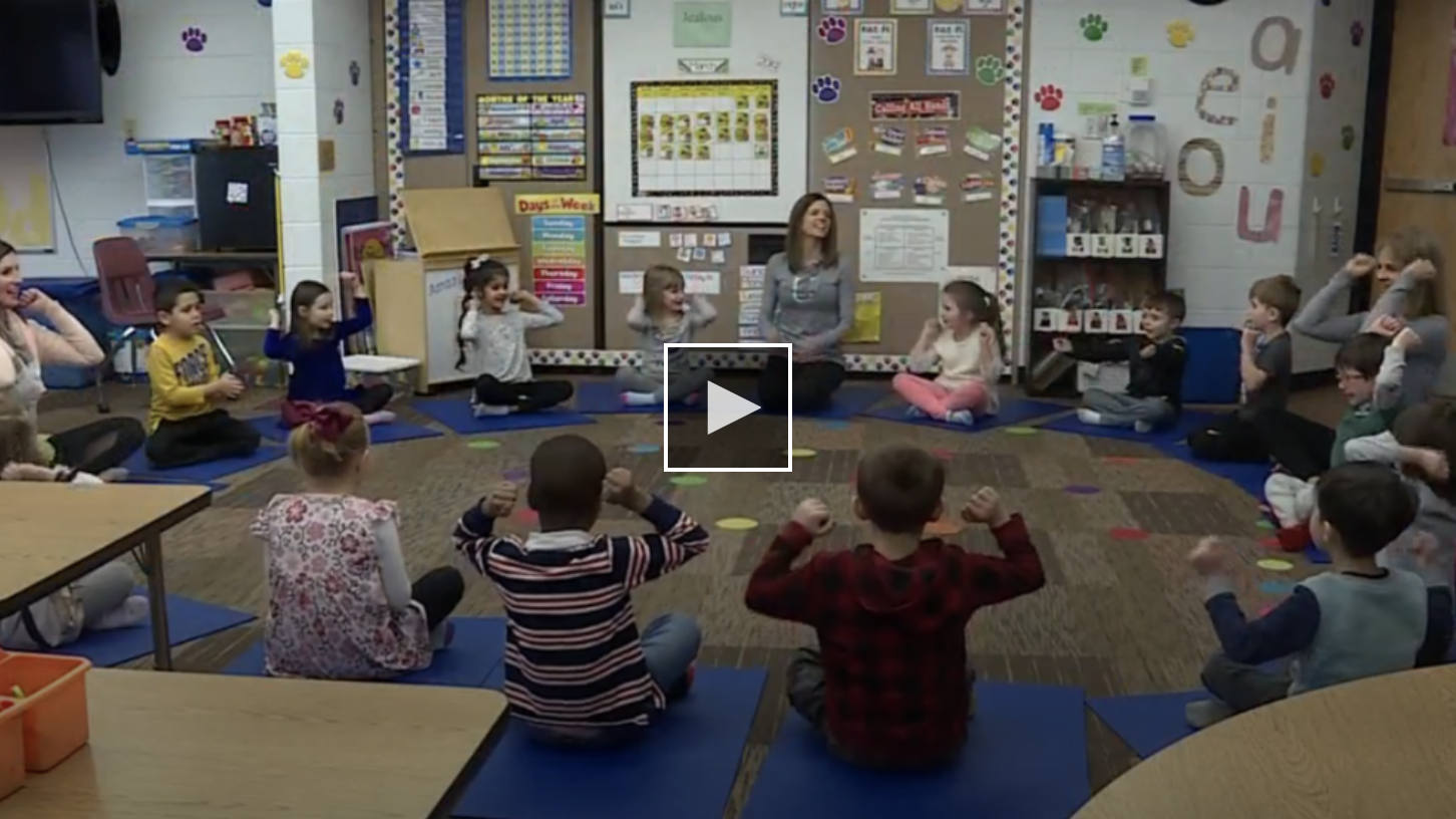 Some local classrooms practicing yoga in hopes of creating mindful kindergartners – WSBT.com