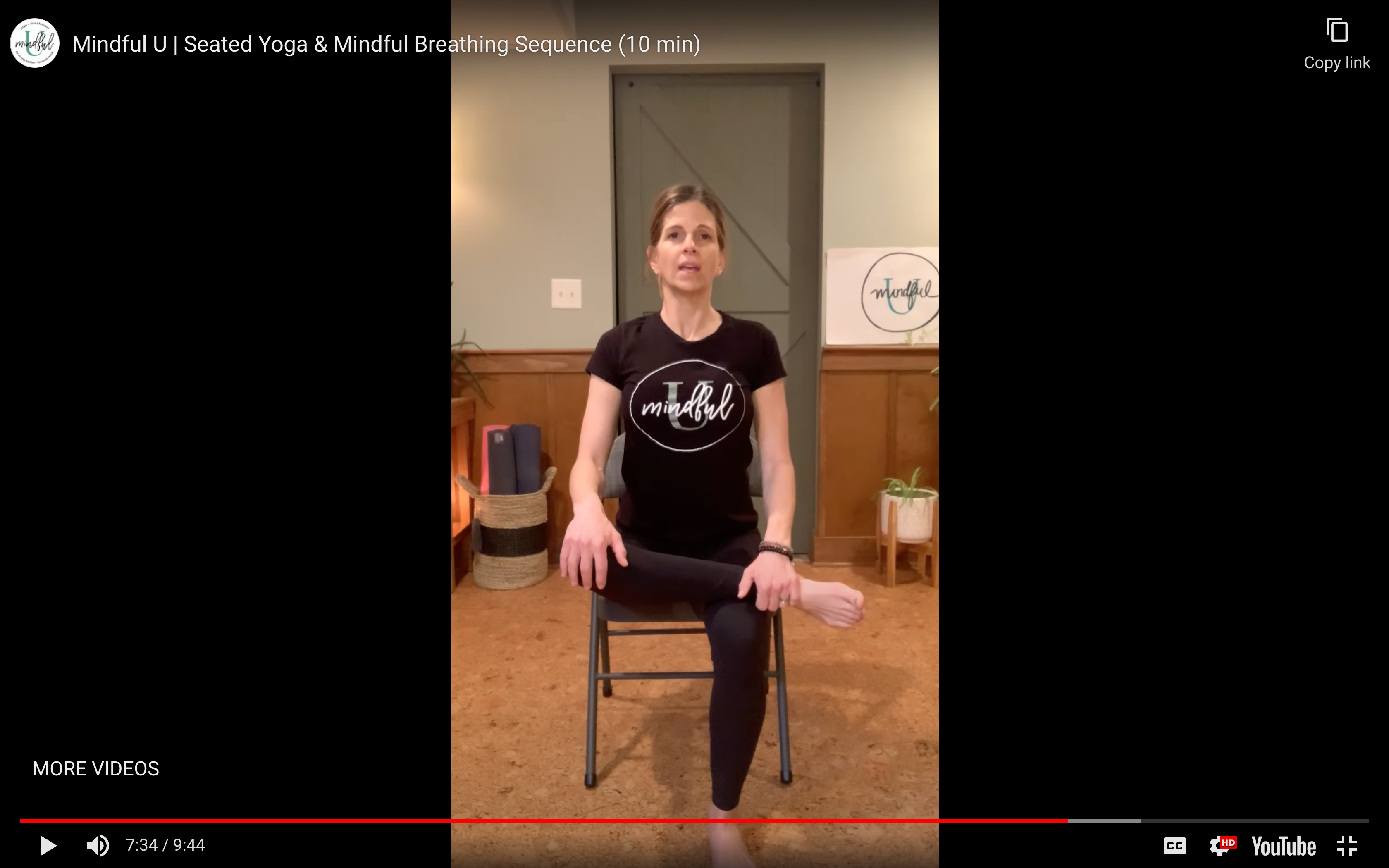 Seated Yoga & Mindful Breathing Sequence